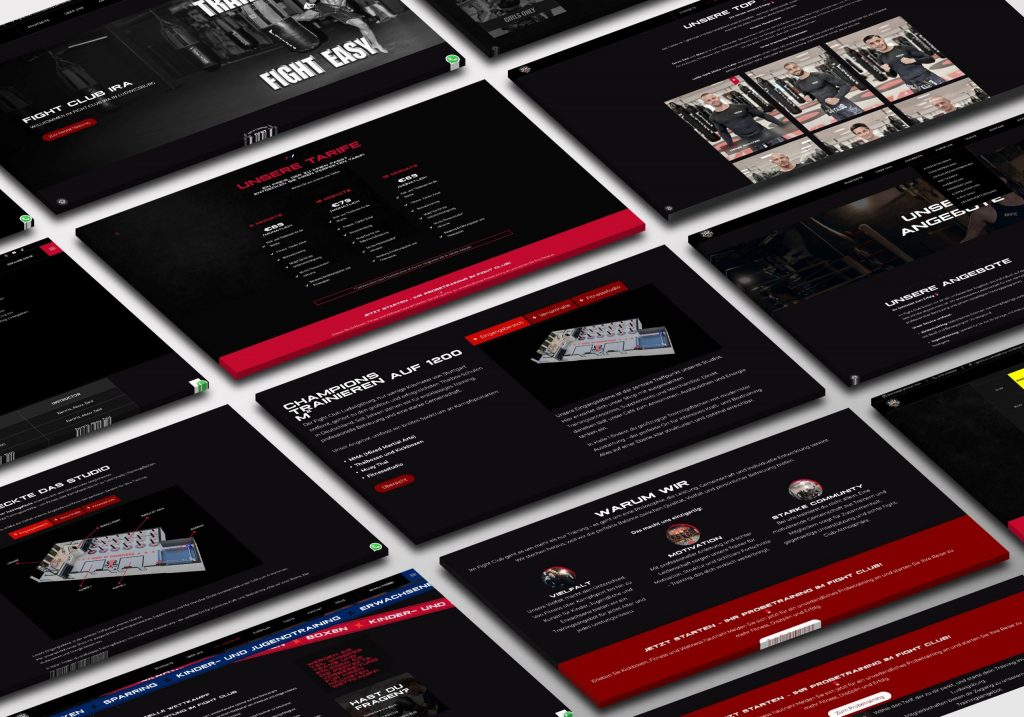 FightClub Website