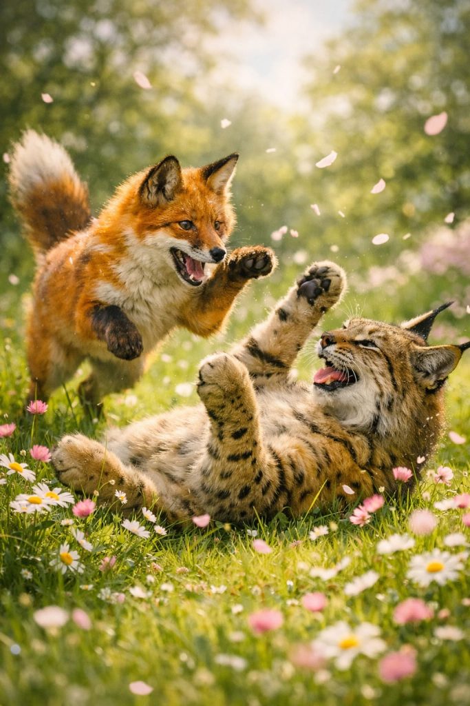 Fuchs und Luchs